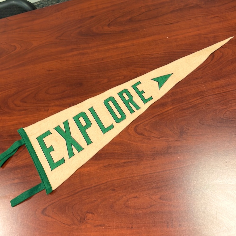 United By Blue Explore Pennant Flag